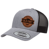 Certified Old Fart | Leather Patch Hat