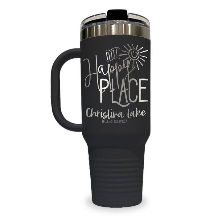 Our Happy Place - 40oz Travel Tumbler