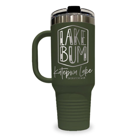 Lake Bum - 40oz Travel Tumbler