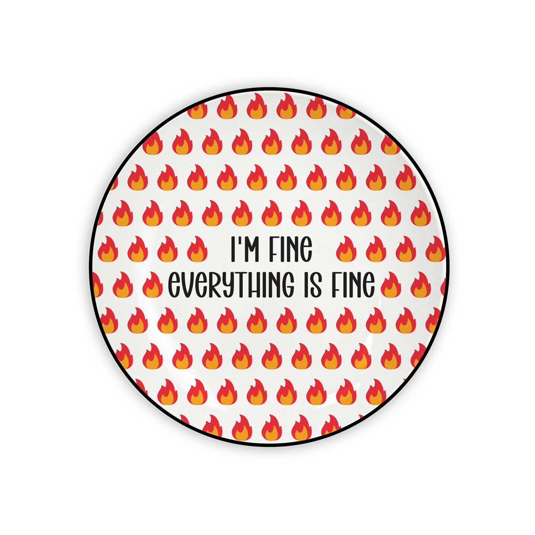 In Fine, Everything Is Fine | Trinket Tray