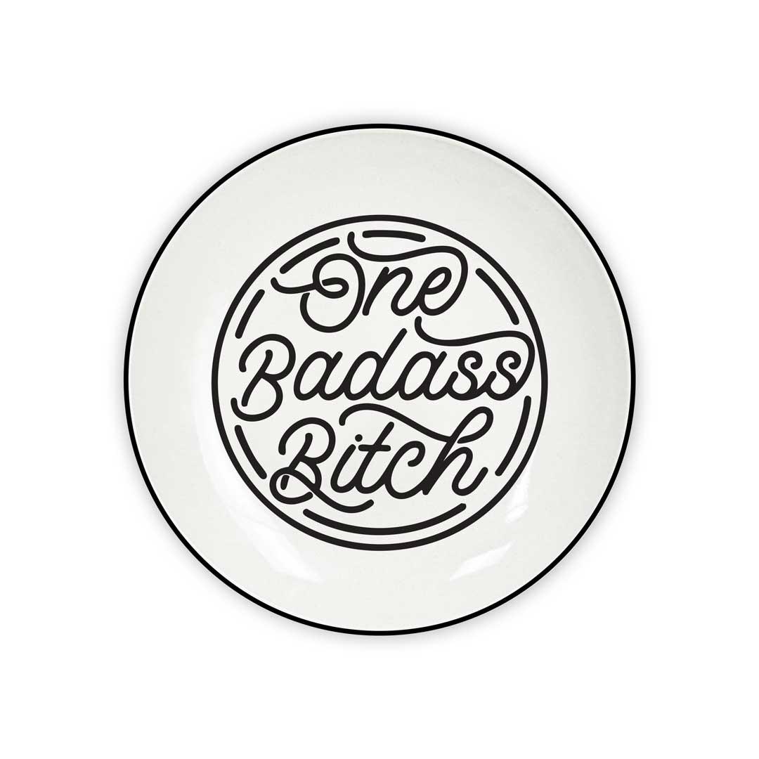 One Badass Bitch | Trinket Tray