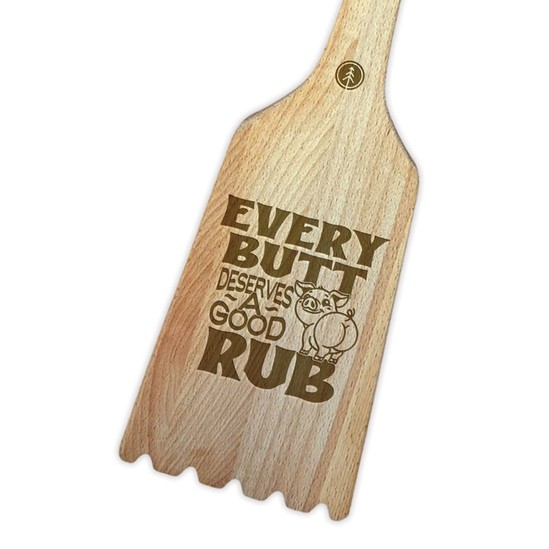 Every Butt Deserves A Good Rub | BBQ Scraper