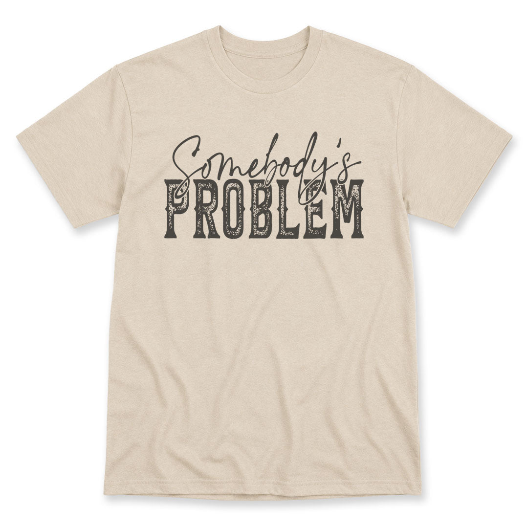 Sand t-shirt printed with the Somebody&