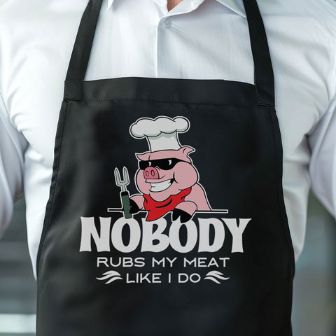 Nobody Rubs My Meat | Apron