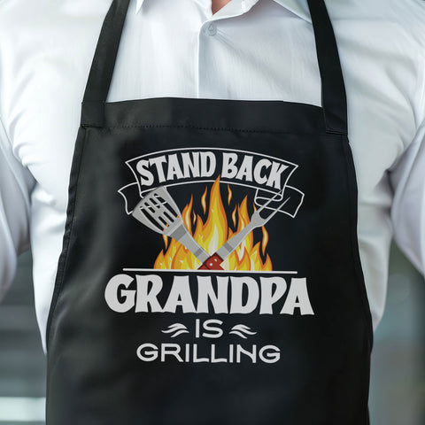 Grandpa Is Grilling | Apron