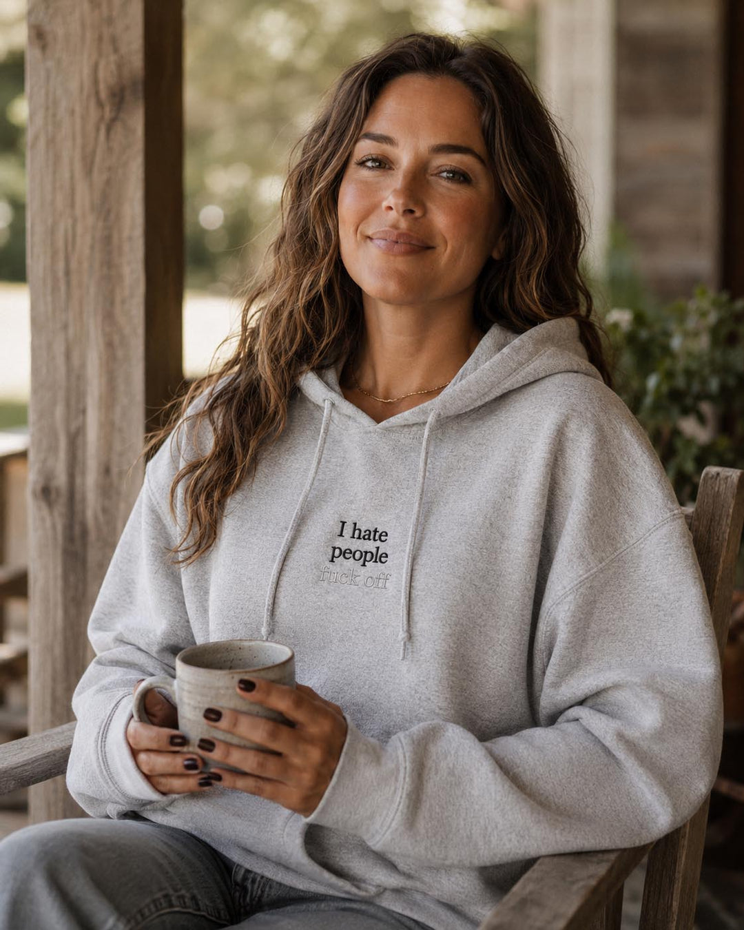 I Hate People Fuck Off Hoodie