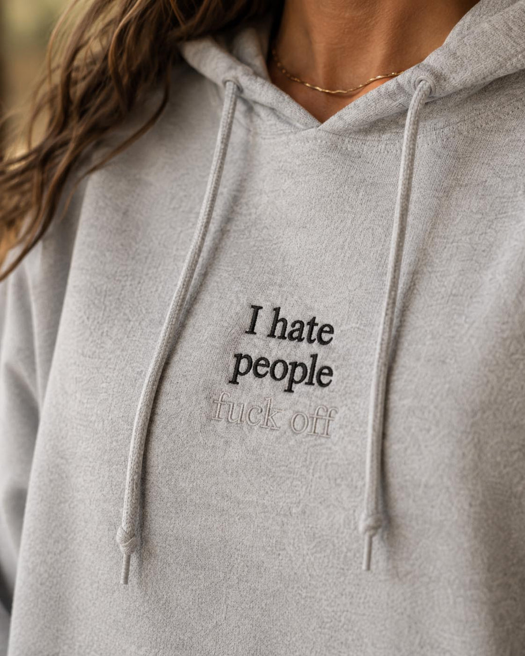 I Hate People Fuck Off Hoodie