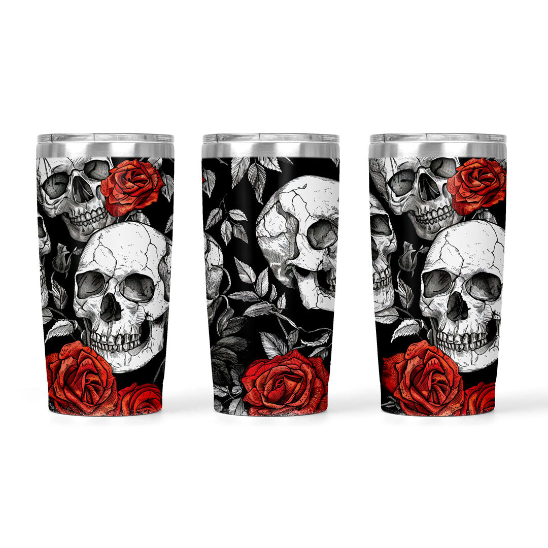 Skulls &amp; Roses | 20oz Tumbler