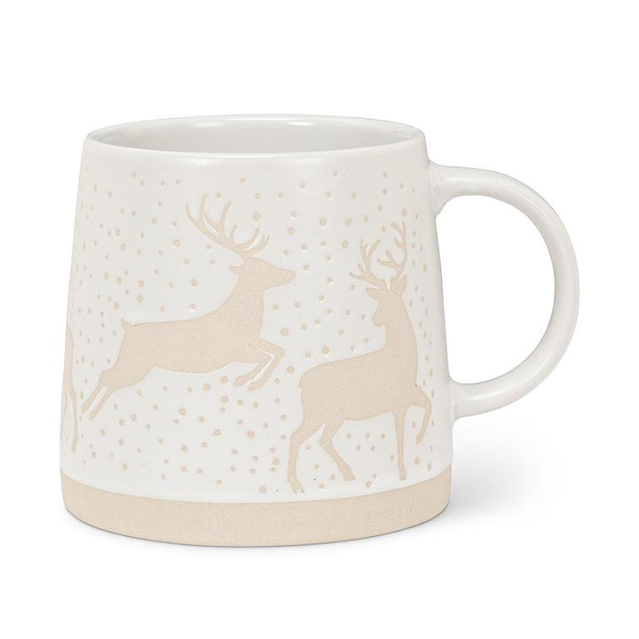 Reindeer Wide Base Mug