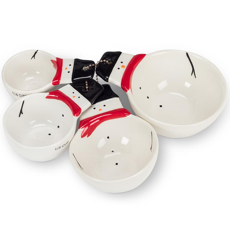Happy Snowman Measuring Cups, alternate view