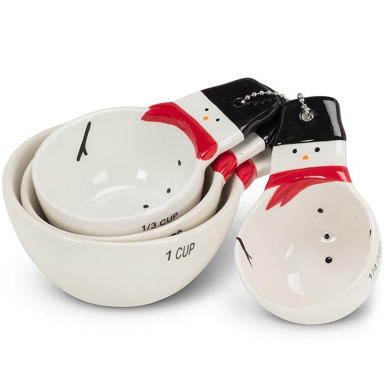 Happy Snowman Measuring Cups set of 4