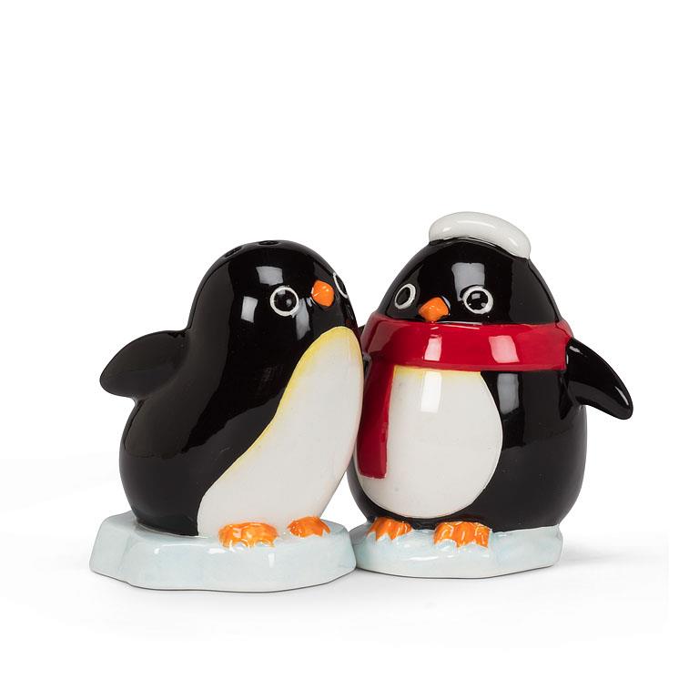 Playful Penguins Salt & Pepper Set