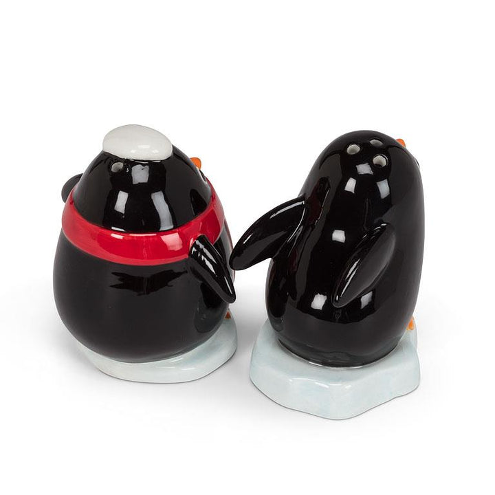 Playful Penguins Salt &amp; Pepper Set, detail view