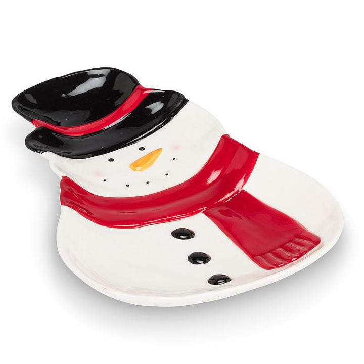 Snowman Shaped Plate