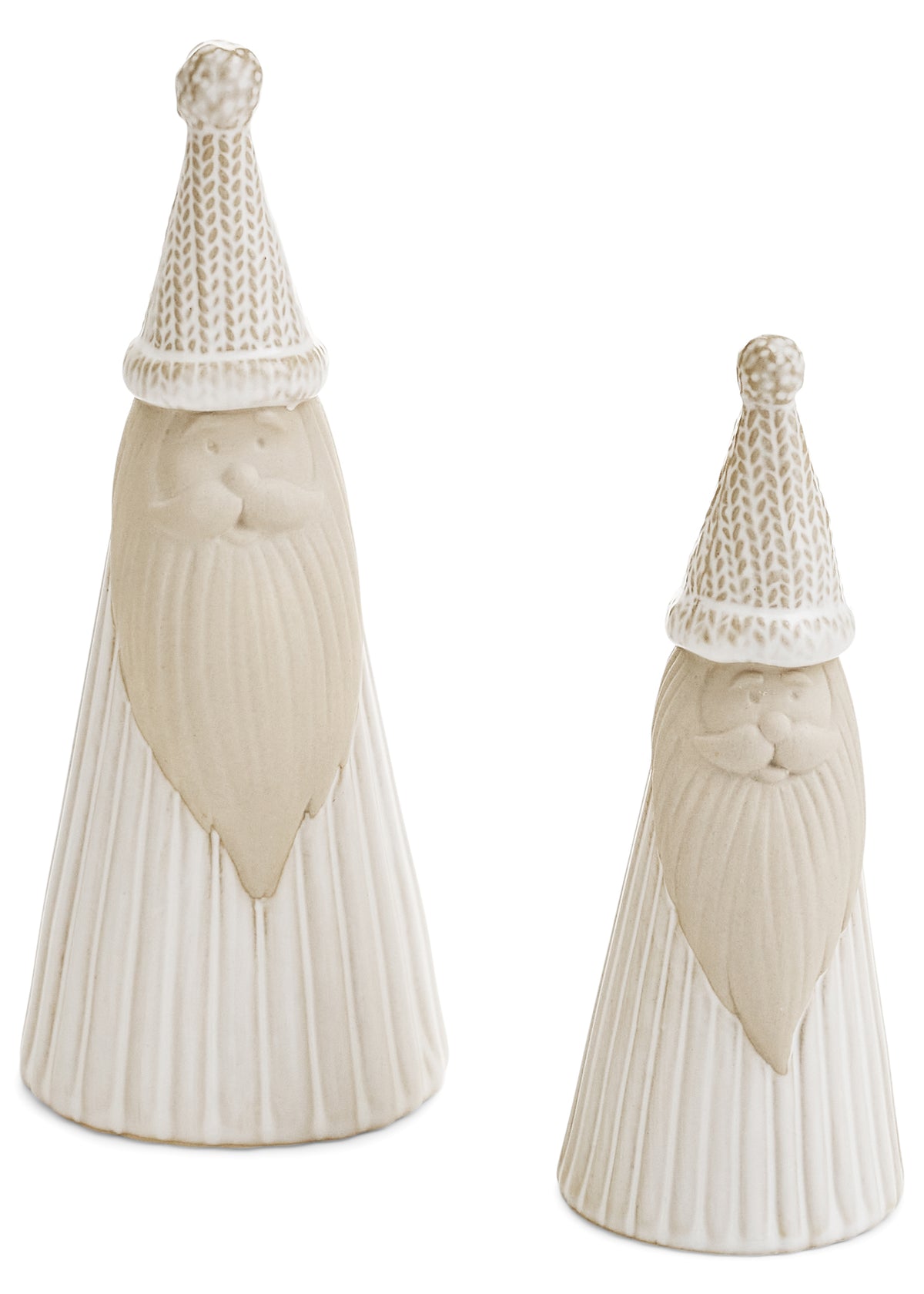 Porcelain Santa | Small | Ecru & Beige