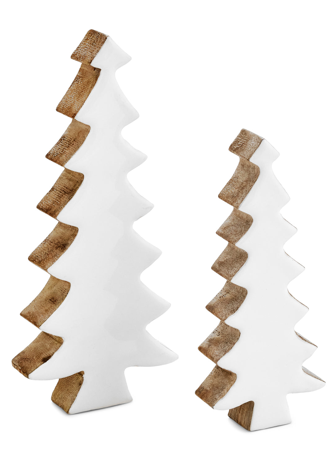 Mango Wood Tree | Small | White