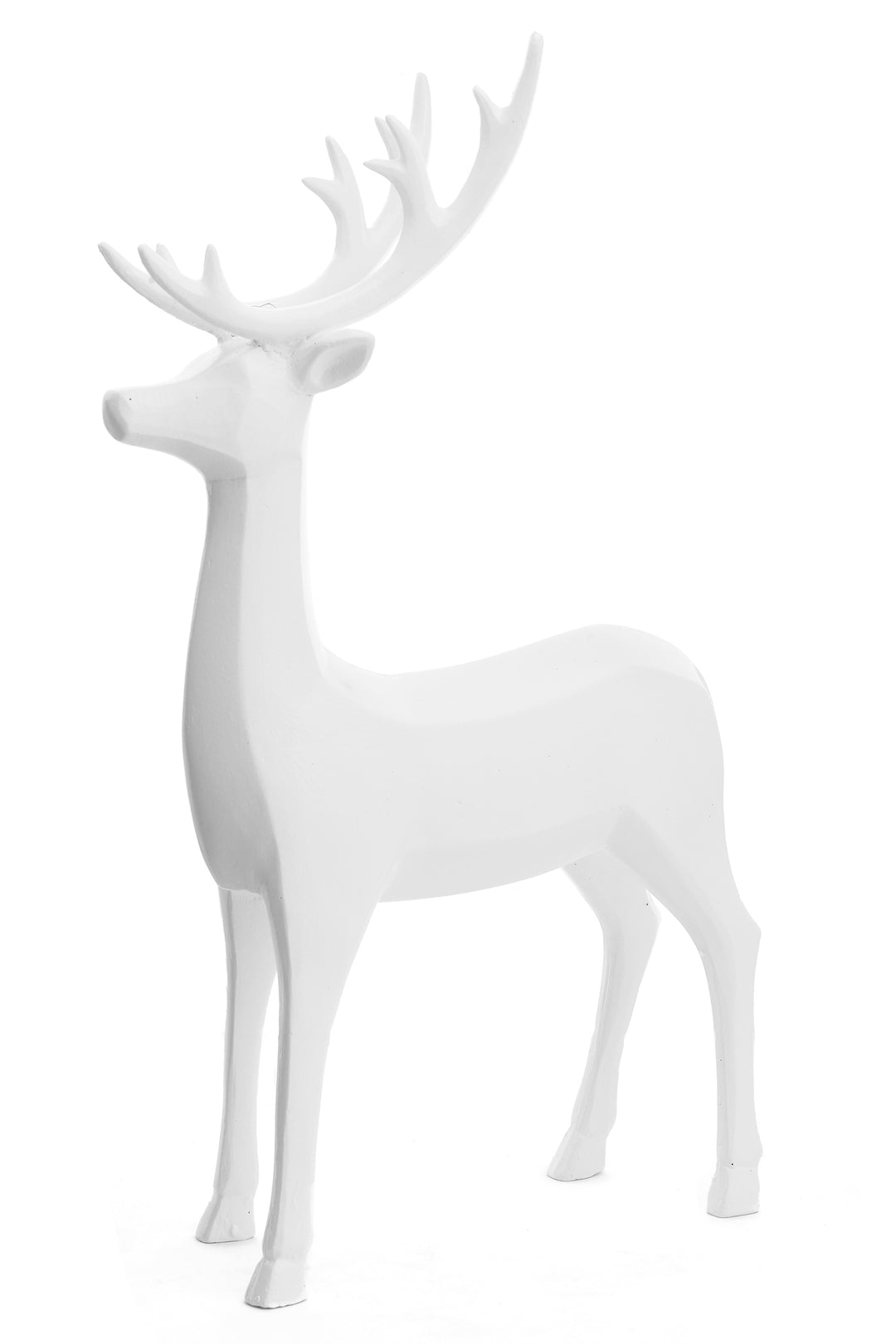 Glossy Resin Deer | 15" | White
