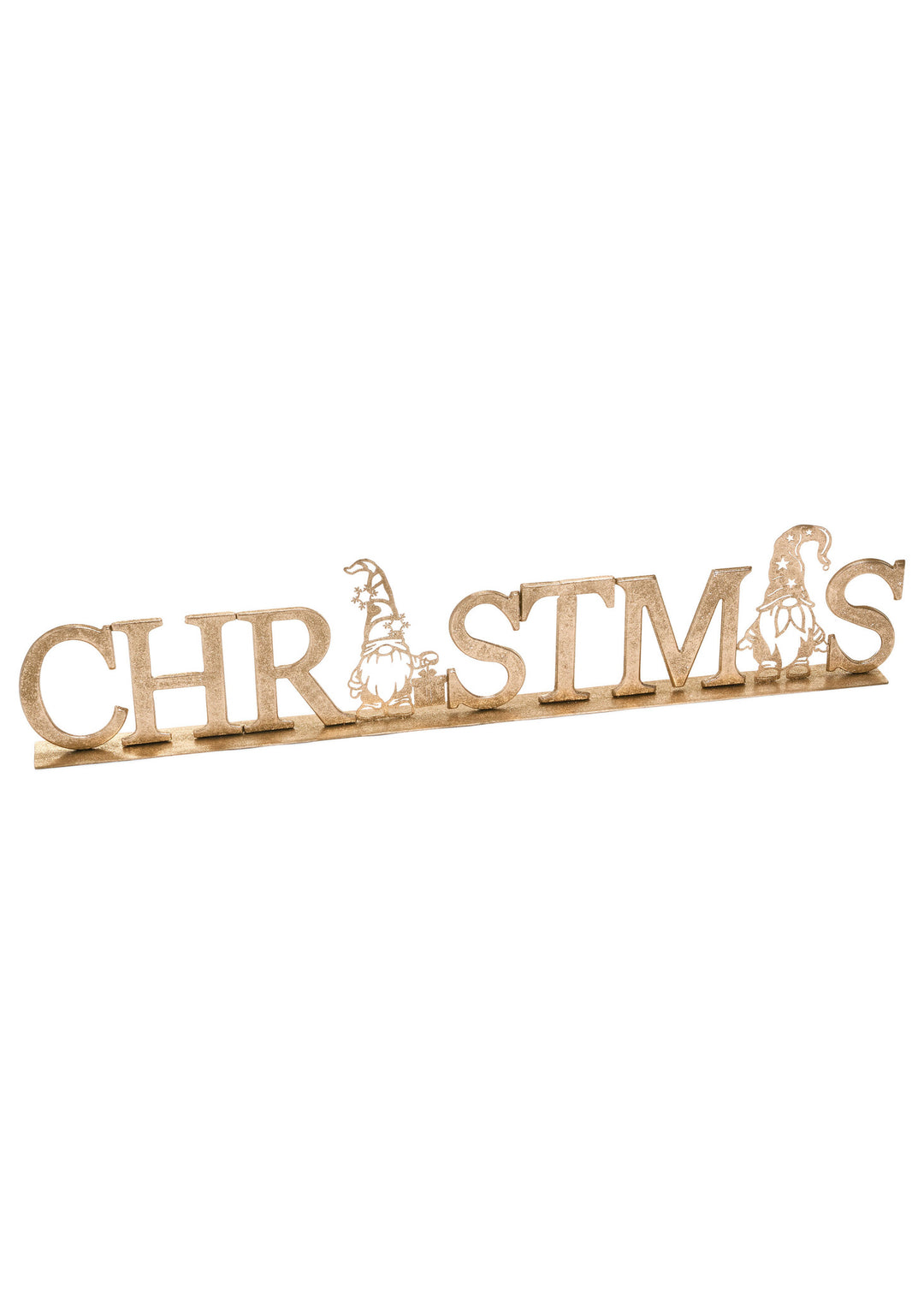 Christmas Iron Wall Piece | Gold