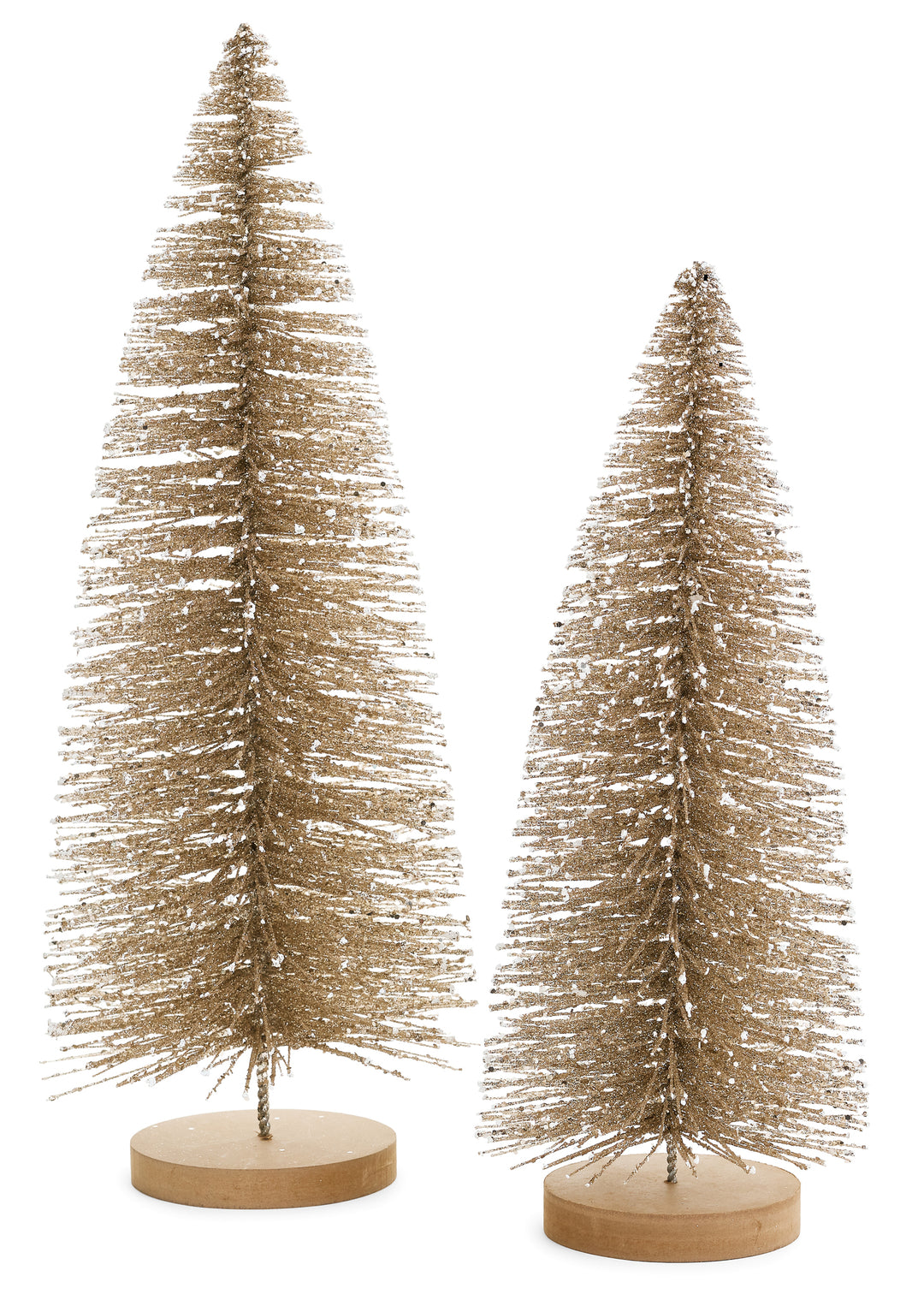 Table Brush Tree | Small | Champagne &amp; Gold