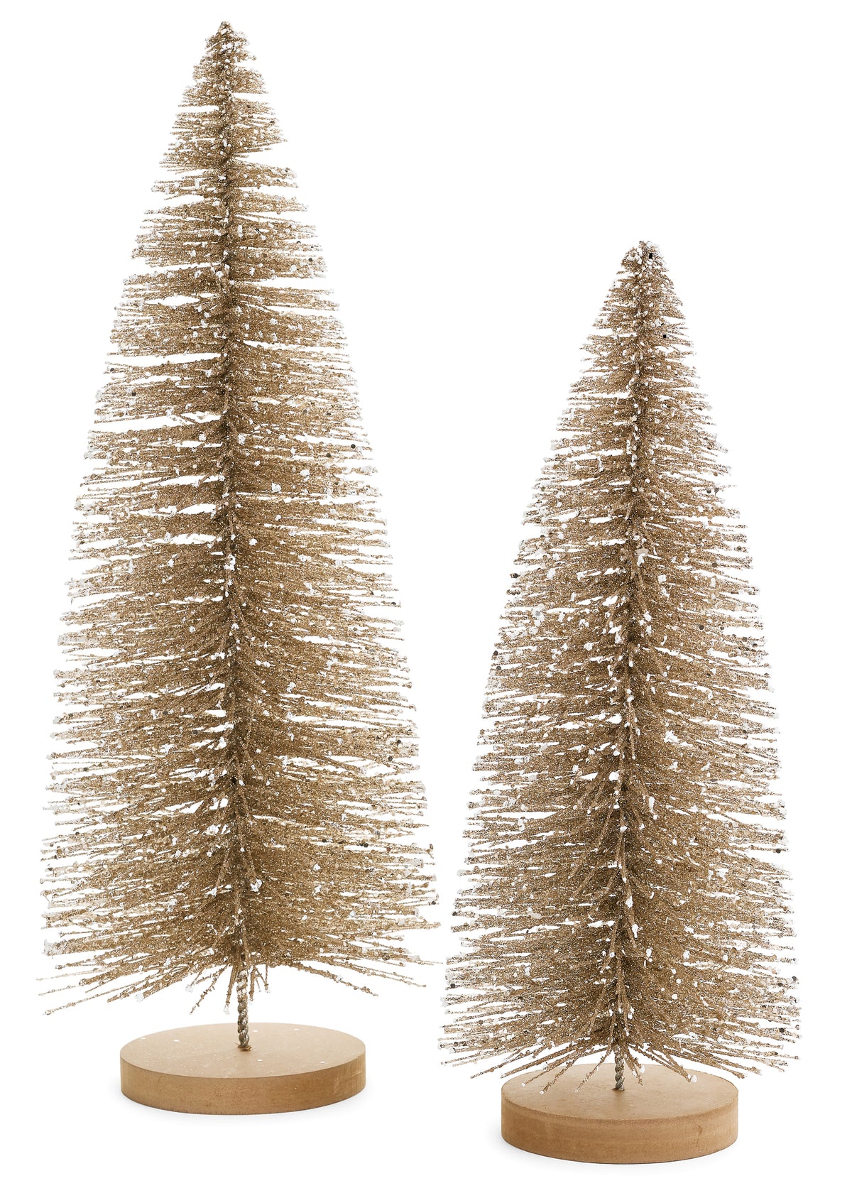 Table Brush Tree | Small | Champagne & Gold