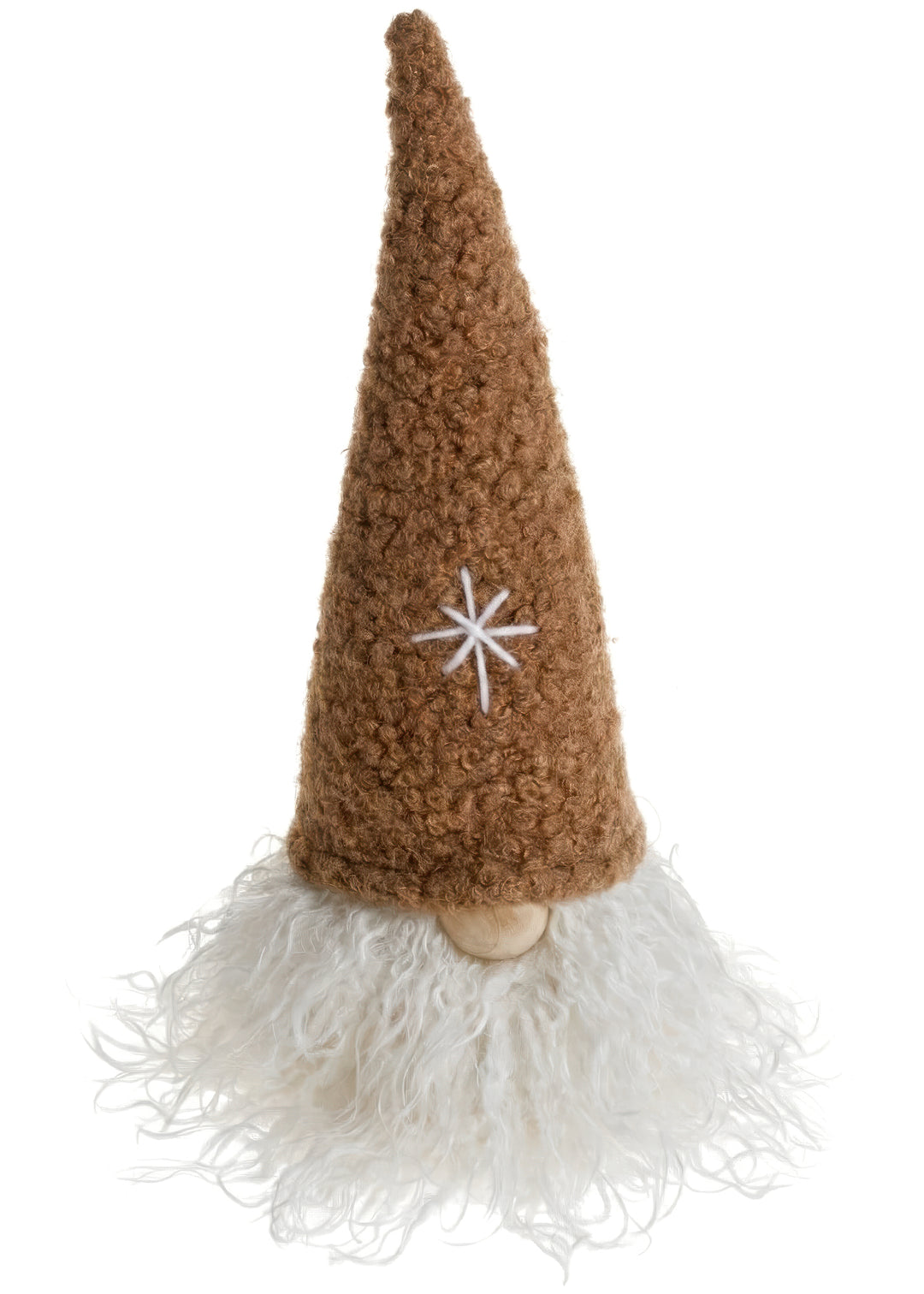 Santa Head | Sand Brown
