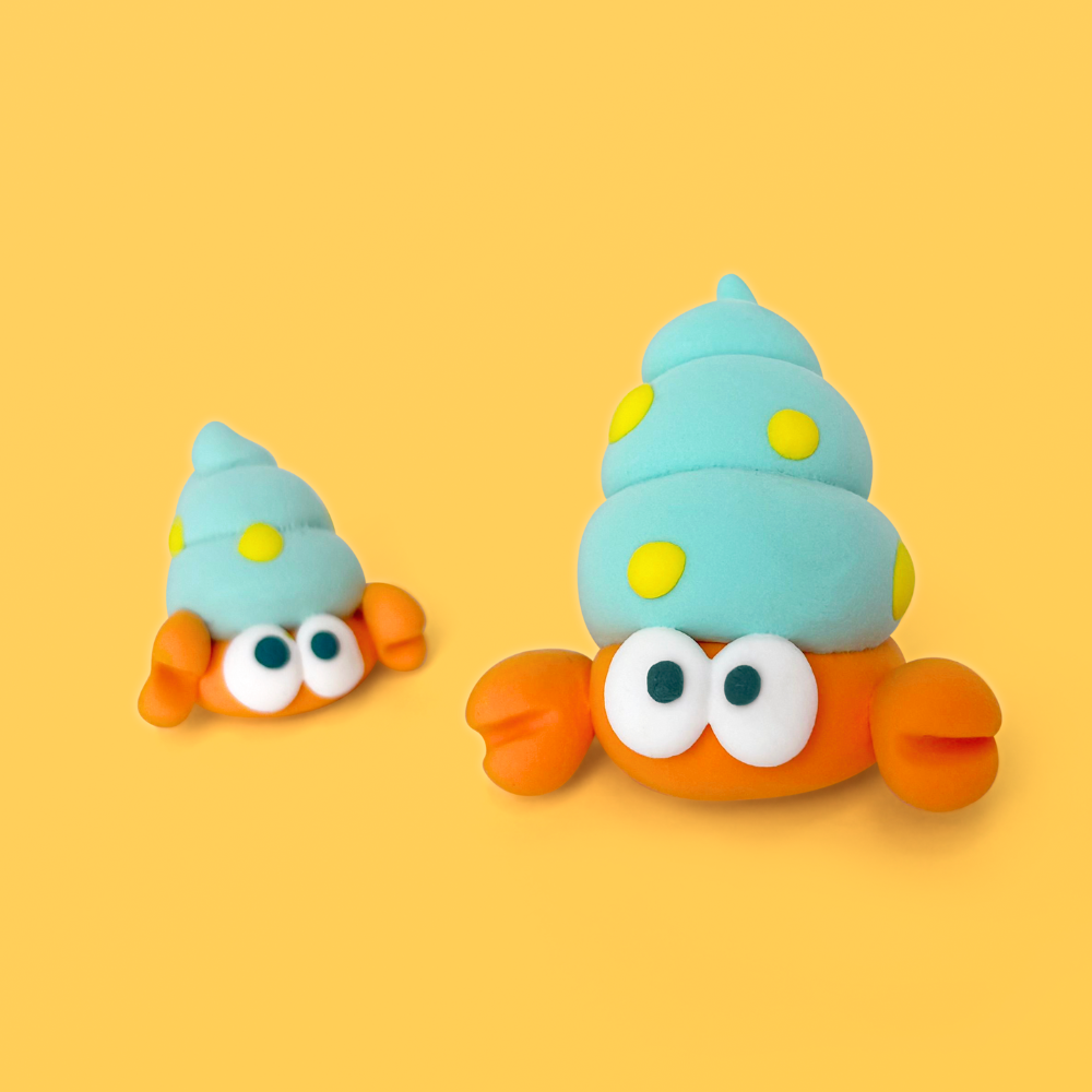 Hermie the Crab | Foam Clay Kit