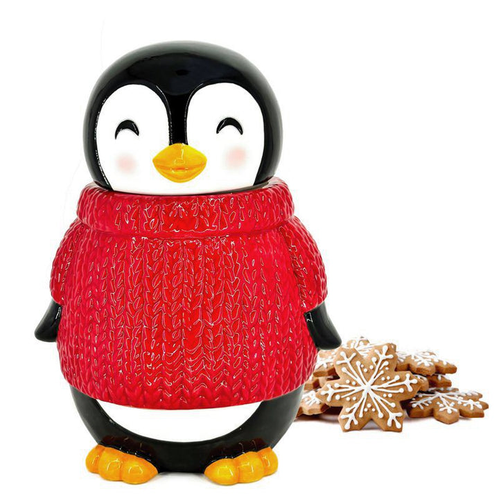 Penguin Sweater | Cookie Jar