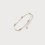 Ivory & Gold Anklet | Anklet