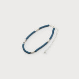 Blue & Silver Anklet | Anklet