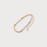 Pink & Gold Anklet | Anklet