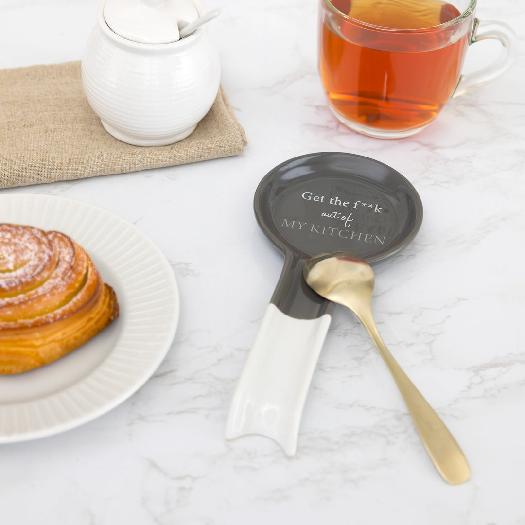 Get The Fuck Out Of My Kitchen | Spoon Rest