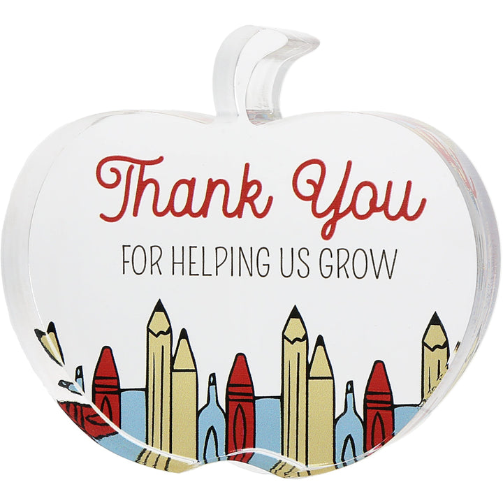 Helping Us Grow | Apple Plaque