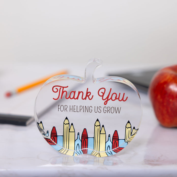 Helping Us Grow | Apple Plaque