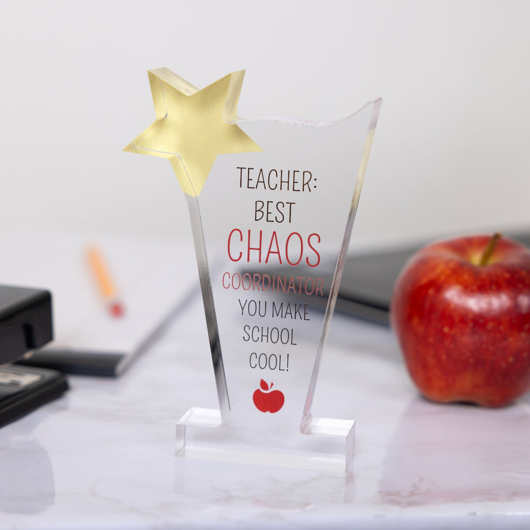 Chaos Coordinator | Trophy Plaque