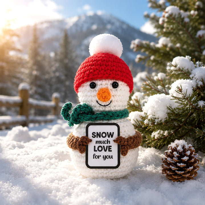 Snowman | Crocheted Mini