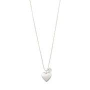 SOPHIA Crystal Heart Necklace silver-plated