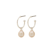 EILA pearl earrings silver-plated