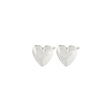 SOPHIA heart earrings silver-plated