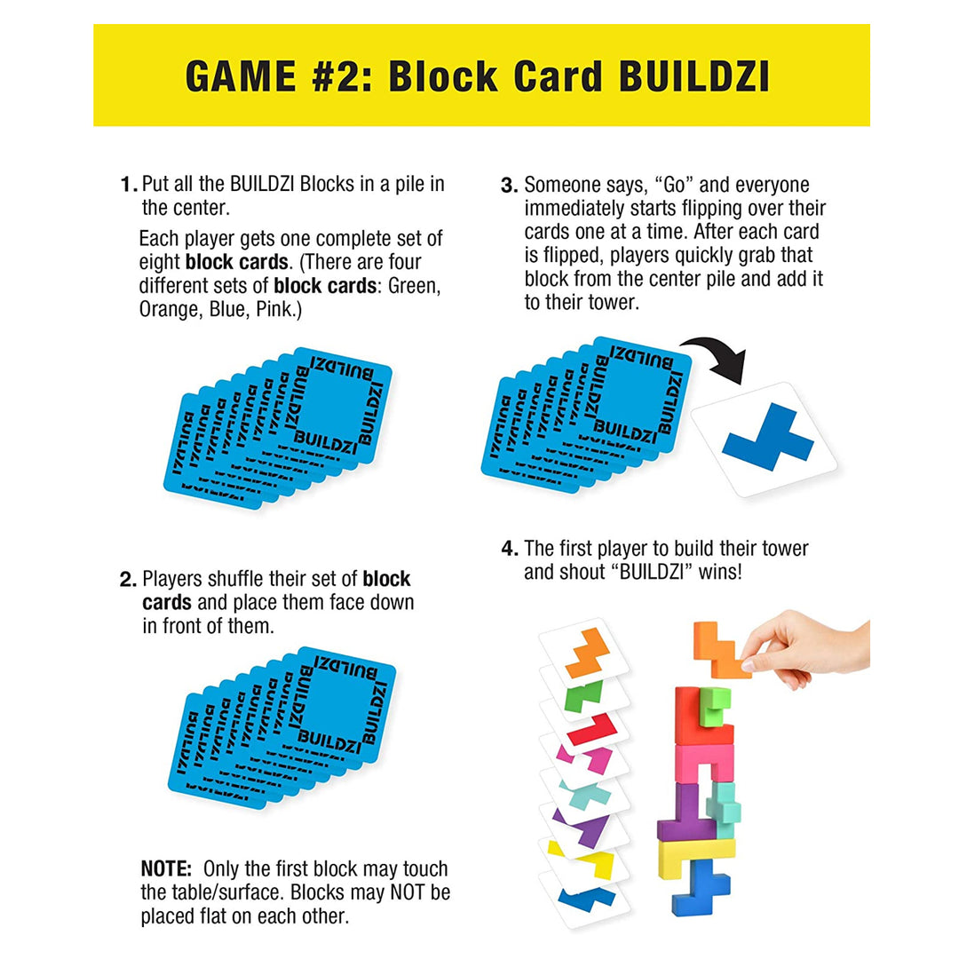 Buildzi tower cards