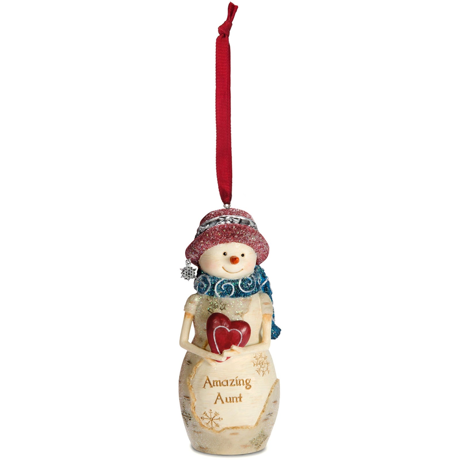 Aunt | Snowwoman Ornament