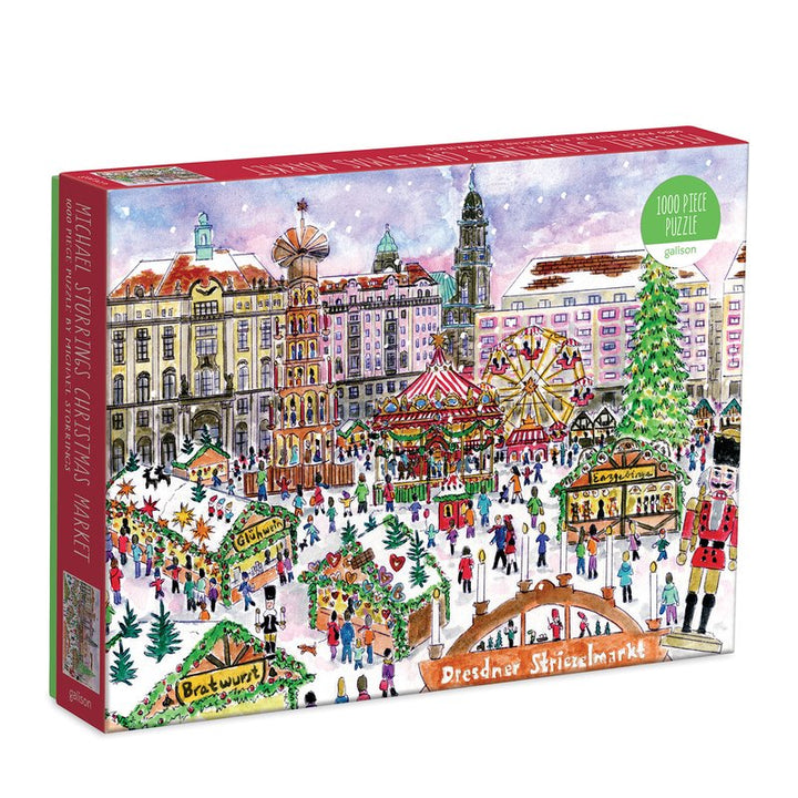 Michael Storrings Christmas Market in Dresden | 1000 Piece Puzzle