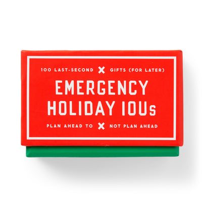 Emergency IOUs Card Set
