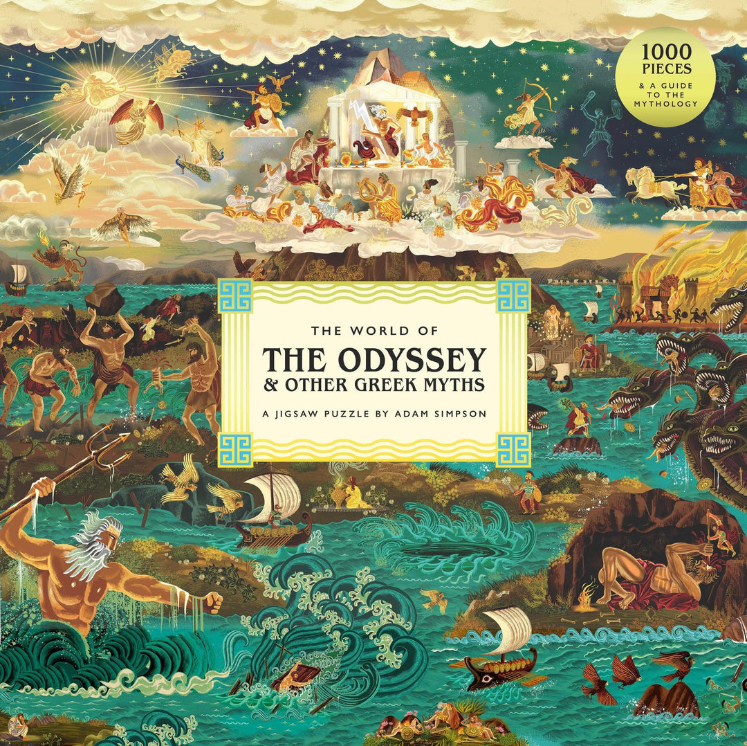 The World of the Odyssey &amp; Other Greek Myths | 1000 Piece Puzzle