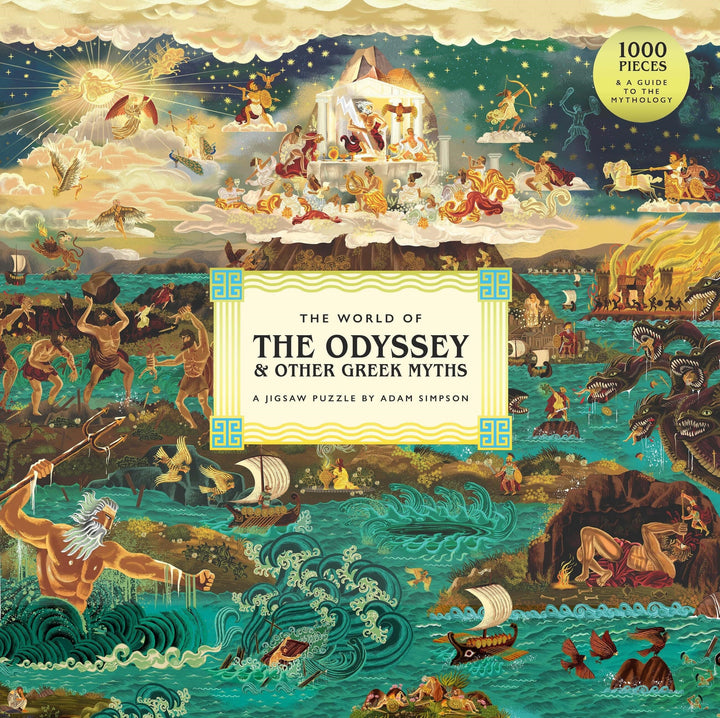 The World of the Odyssey &amp; Other Greek Myths | 1000 Piece Puzzle