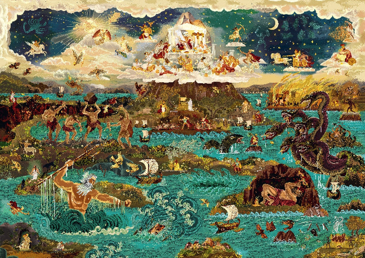 The World of the Odyssey &amp; Other Greek Myths | 1000 Piece Puzzle