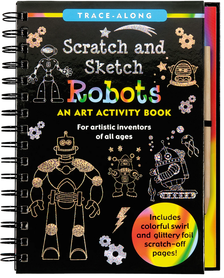 Scratch  &amp; Sketch - Robots