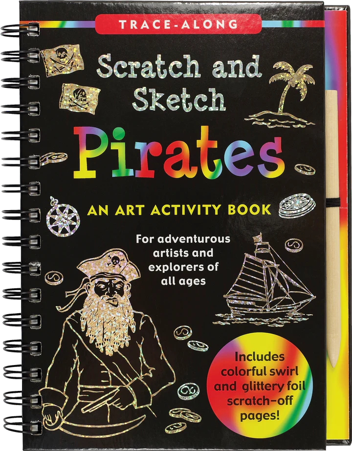 Scratch  &amp; Sketch - Pirates