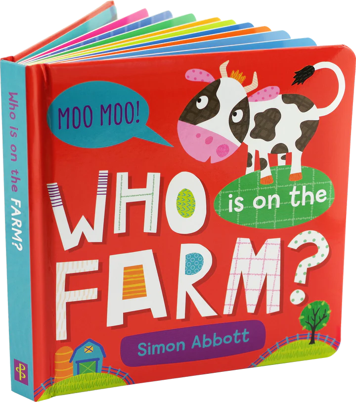 Who Is On The Farm - Board Book