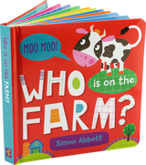 Who Is On The Farm - Board Book