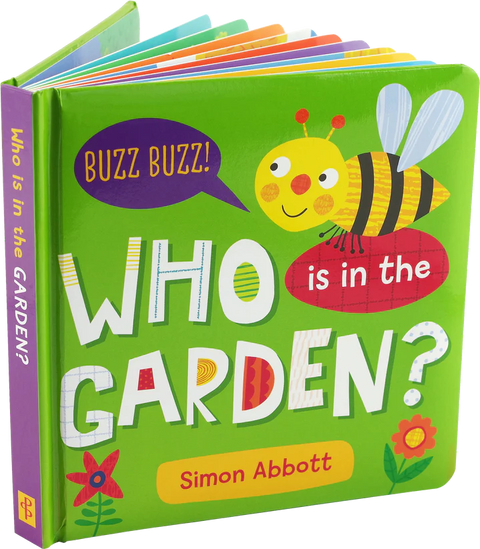 Who Is In The Garden - Board Book